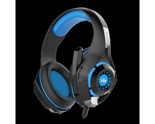 Наушники CROWN CMGH-101T Black&blue