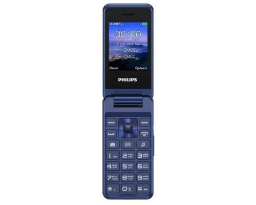 Мобильный телефон Philips E2601 Xenium синий Мобильный телефон Philips E2601 Xenium синий