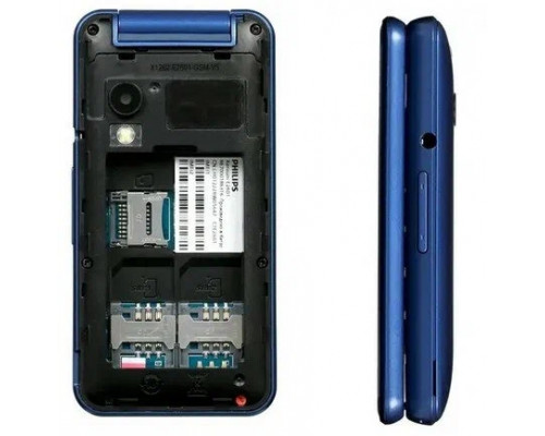 Мобильный телефон Philips E2601 Xenium синий Мобильный телефон Philips E2601 Xenium синий