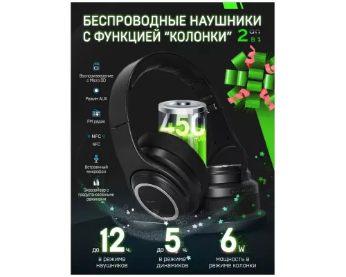 Наушники CROWN CMBH-5050 Black