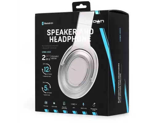 Наушники CROWN CMBH-5050 Silver