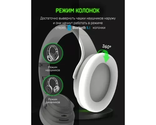 Наушники CROWN CMBH-5050 Silver