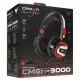 Наушники CROWN CMGH-3000 Black&red