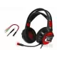 Наушники CROWN CMGH-3000 Black&red