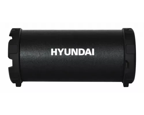 Портативная колонка Hyundai H-PAC220 черный/голубой