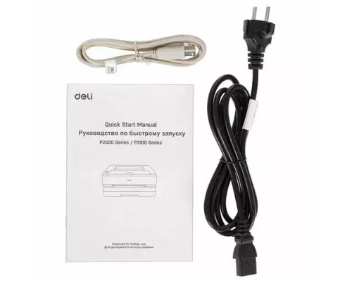 Принтер лазерный Deli Laser P3100DNW