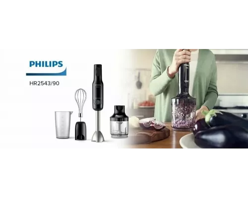 Блендер Philips HR2543/90, черный