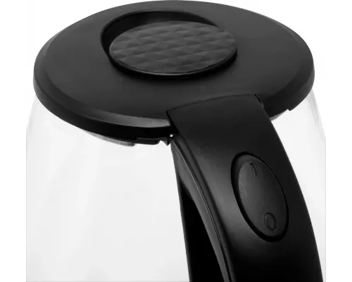 Чайник StarWind SKG2050 черный/серебристый стекло