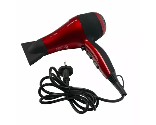 Фен Polaris PHD 2077i красный/черный