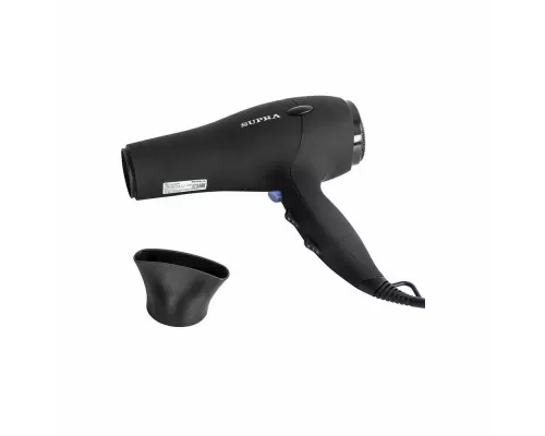 Фен Supra PHS-2204L черный