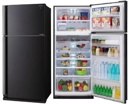 Холодильник SHARP SJ-XE55PMBK черный