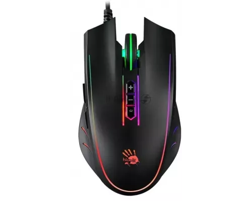 Игровая мышь A4Tech Bloody Q81 Curve черный