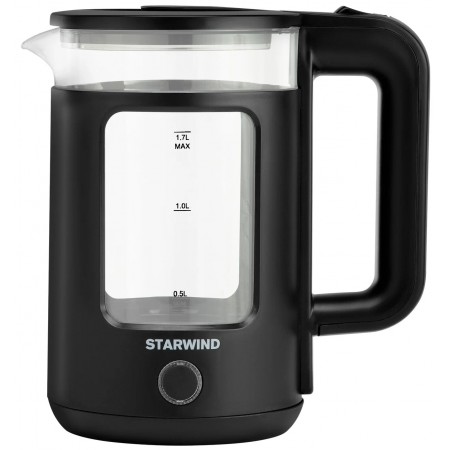 Чайник STARWIND SKG1053 черный/ стекло
