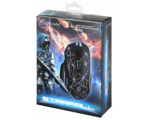 Мышь OKLICK 935G STARFALL черный Мышь OKLICK 935G STARFALL черный