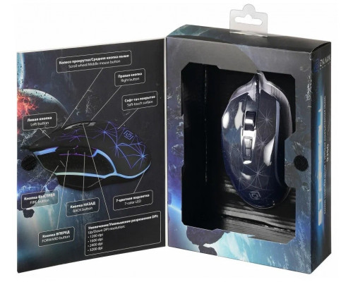 Мышь OKLICK 935G STARFALL черный Мышь OKLICK 935G STARFALL черный