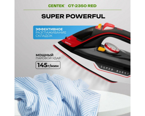 Утюг Centek CT-2350 RED Утюг Centek CT-2350 RED