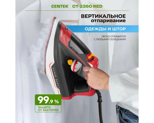 Утюг Centek CT-2350 RED Утюг Centek CT-2350 RED