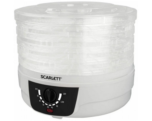 Сушилка для овощей и фруктов Scarlett SC-FD421004 белый Сушилка для овощей и фруктов Scarlett SC-FD421004 белый
