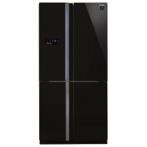 Холодильник Sharp SJ-FS97VBK черное стекло 