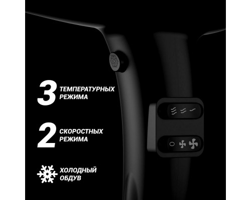 Фен Polaris PHD 2099ACi Argan Therapy PRO черный
