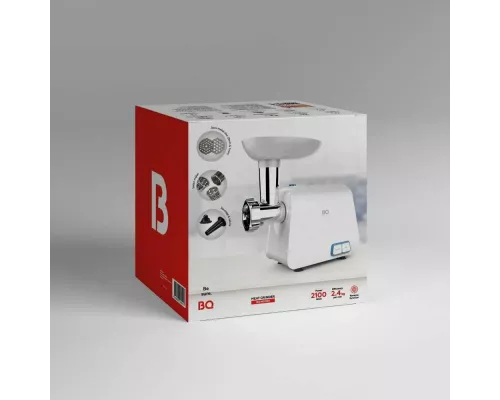 Мясорубка BQ MG1004 белый-синий
