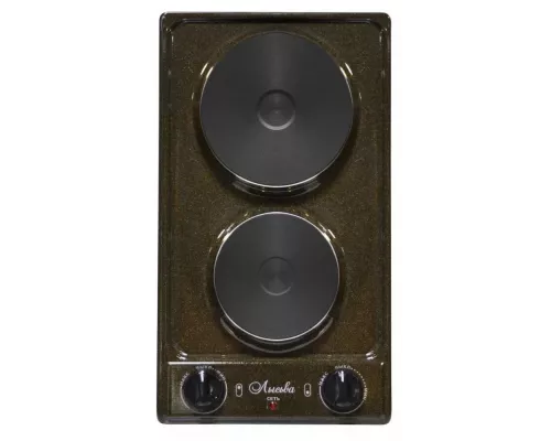 Настольная плита ЛЫСЬВА ЭПБ 22 коричневый/рябчик