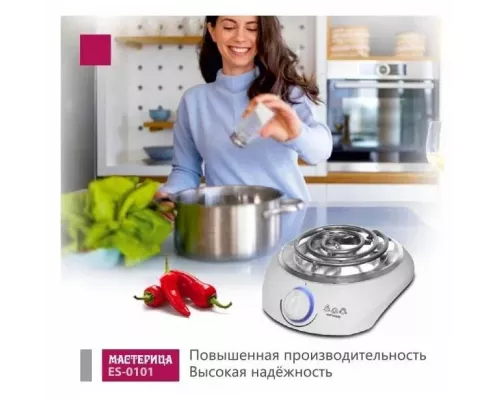 Настольная плита Мастерица ES-0101 белая
