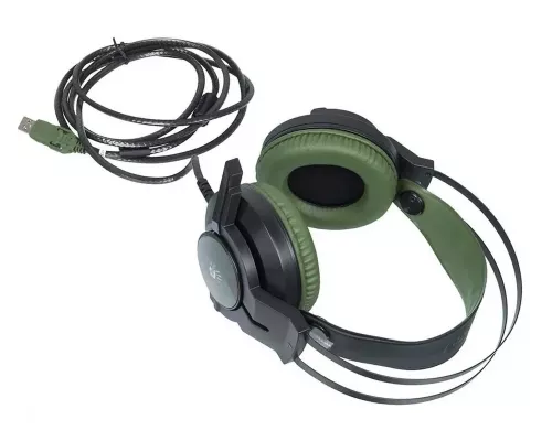 Наушники A4Tech Bloody J450 черный/зеленый
