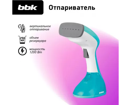 Отпариватель BBK EGS-1202 бирюзовый