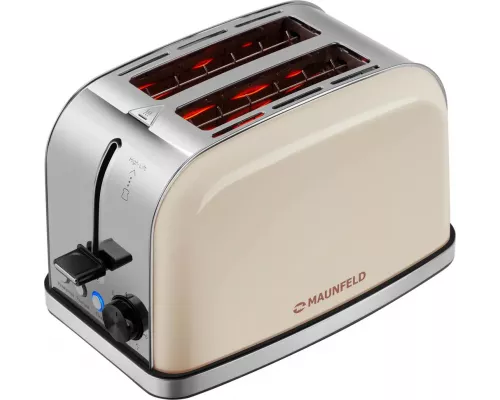 Тостер MAUNFELD MF-822BG бежевый