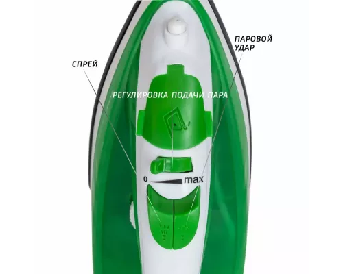 Утюг Supra IS-1821 белый/зеленый