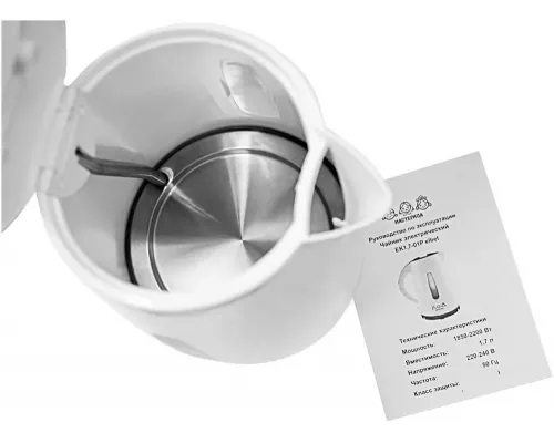 Чайник Мастерица ЕК-1701M белый