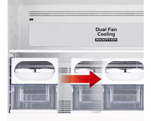 Холодильник Hitachi R-V720PUC1 TWH белый текстурный