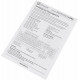 Клавиатура OKLICK 490ML белый USB slim Multimedia LED