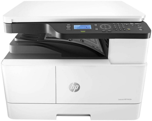 МФУ HP LaserJet MFP M438n, принтер/сканер/копир, (A3, скор. печ. 22 стр/мин, разр. скан. 600х600, печати 1200х1200, Ethernet (RJ-45), USB)