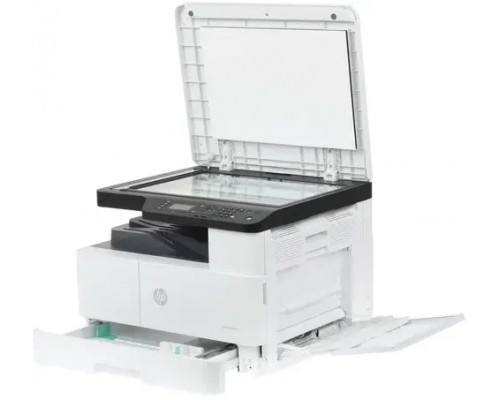 МФУ HP LaserJet MFP M438n, принтер/сканер/копир, (A3, скор. печ. 22 стр/мин, разр. скан. 600х600, печати 1200х1200, Ethernet (RJ-45), USB)