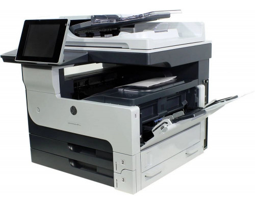 МФУ HP LaserJet Enterprise MFP M725dn, лазерный p/c/s, A3, 40ppm, 1200dpi, 1024Mb, 320Gb HDD, 3 trays 100+250+250, ADF100, Duplex, USB/LAN/FIH, Color LCD20i, 1y warr (replace Q7840A M5025, Q7829A M5035)