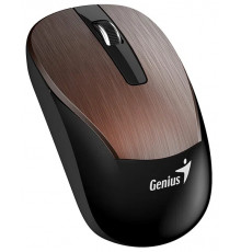 Мышь Genius ECO-8015 металлический серый, 2.4GHz, BlueEye 800-1600 dpi