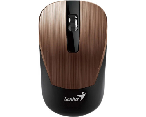 Мышь Genius ECO-8015 металлический серый, 2.4GHz, BlueEye 800-1600 dpi