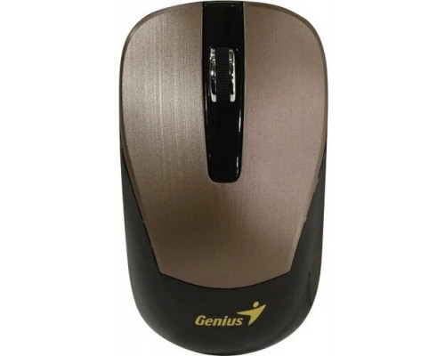 Мышь Genius ECO-8015 металлический серый, 2.4GHz, BlueEye 800-1600 dpi