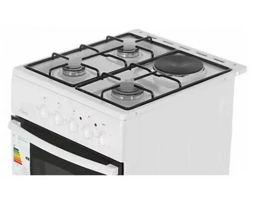 Кухонная плита Flama RK 23-105 W белый (без крышки)
