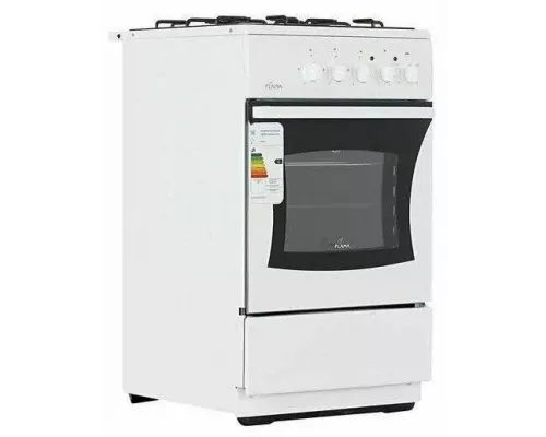 Кухонная плита Flama RK 23-105 W белый (без крышки)