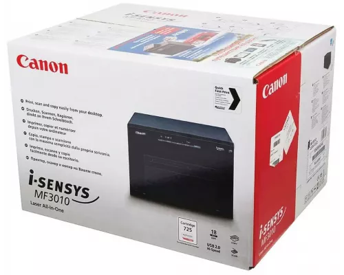 МФУ лазерное Canon i-Sensys MF3010 (5252B004) A4 черный