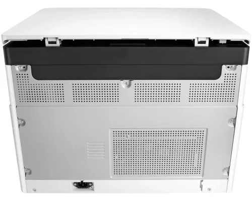 МФУ лазерное HP LaserJet MFP M438n, принтер/сканер/копир, (A3, скор. печ. 22 стр/мин, разр. скан. 600х600, печати 1200х1200, Ethernet (RJ-45), USB)