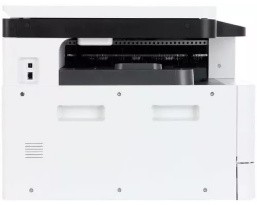 МФУ лазерное HP LaserJet MFP M438n, принтер/сканер/копир, (A3, скор. печ. 22 стр/мин, разр. скан. 600х600, печати 1200х1200, Ethernet (RJ-45), USB)