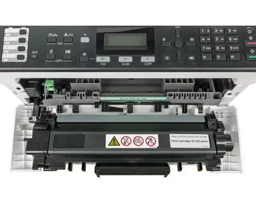 МФУ лазерное Ricoh SP 230SFNw картридж 700 стр. (копир-принтер-сканер-факс, ADF, 30стр./мин., 1200x600dpi, LAN, WiFi, NFC, A4) 408293