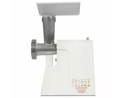 Мясорубка Мастерица КЭМ-02, с овощерезкой, производительность 40 кг/час, 3 скорости, максимальная мощность 600 Вт