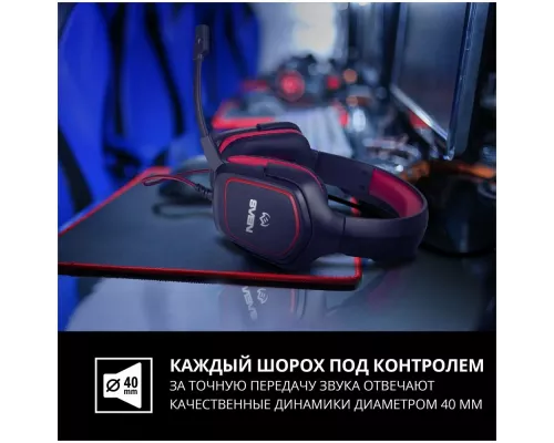 Наушники SVEN AP-G333MV / BLACK-RED