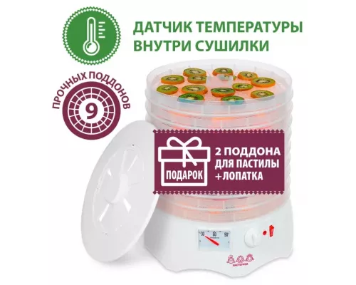 Сушилка для овощей и фруктов Мастерица EFD-0903VM