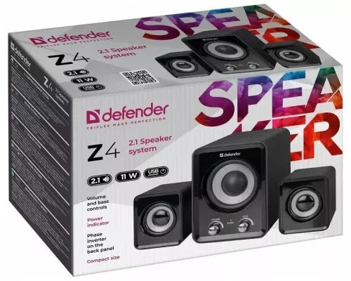 Акустическая система Defender Z4 2.1,11 вт